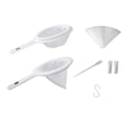 thumbnail image 4 of Kit de para artemias de 80 y 200 mallas, separador de cáscaras de huevo de nailon, red para acuarios pequeños de peces para incubación en, 4 of 8