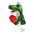thumbnail image 1 of Marionetas de mano Baoblaze de peluche de animales con voz y habilidades sociales dinosaurio, 1 of 8
