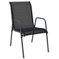 thumbnail image 3 of Casafoyer 5 Piece Patio Dining Set Black Steel and Textilene, 3 of 3