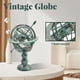 thumbnail image 4 of Brass Armillary Sphere, 11inch Height Metal Crafts New Finish, Astronomical Model, Decorative Home Office, Garden Outdoor, Metal Frame, for Bedroom, 4 of 7