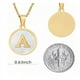thumbnail image 4 of Collar Dije Iniciales hyper innovation madre perla letra A, 4 of 5
