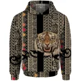 thumbnail image 3 of Sudadera con capucha informal de otoño para hombre, ropa Y2k, sudaderas para hombre, sudadera con capucha con estampado de tigre genial para hombre, sudadera holgada con capucha gótica para hombre, 3 of 5