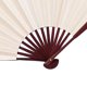 thumbnail image 2 of Abanico Plegable 10 Pulgadas Tela Pintura Artesanal Del para Bodas (Beige), 2 of 4