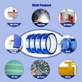 thumbnail image 6 of 3 Rolls Heat Tape,Bexikou Adhesive Heat Resistant Transfer Tape,Heat Vinyl Thermal Sublimation Press Tape,High Resistant Temperature Tape for Electronics Printing Circuit Board,10mm x33m(108ft), 6 of 6