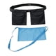 thumbnail image 1 of 2 bolsas de drenaje ajustables con 2 bolsillos reutilizables para ducha. negro pequeño azul grande, 1 of 9