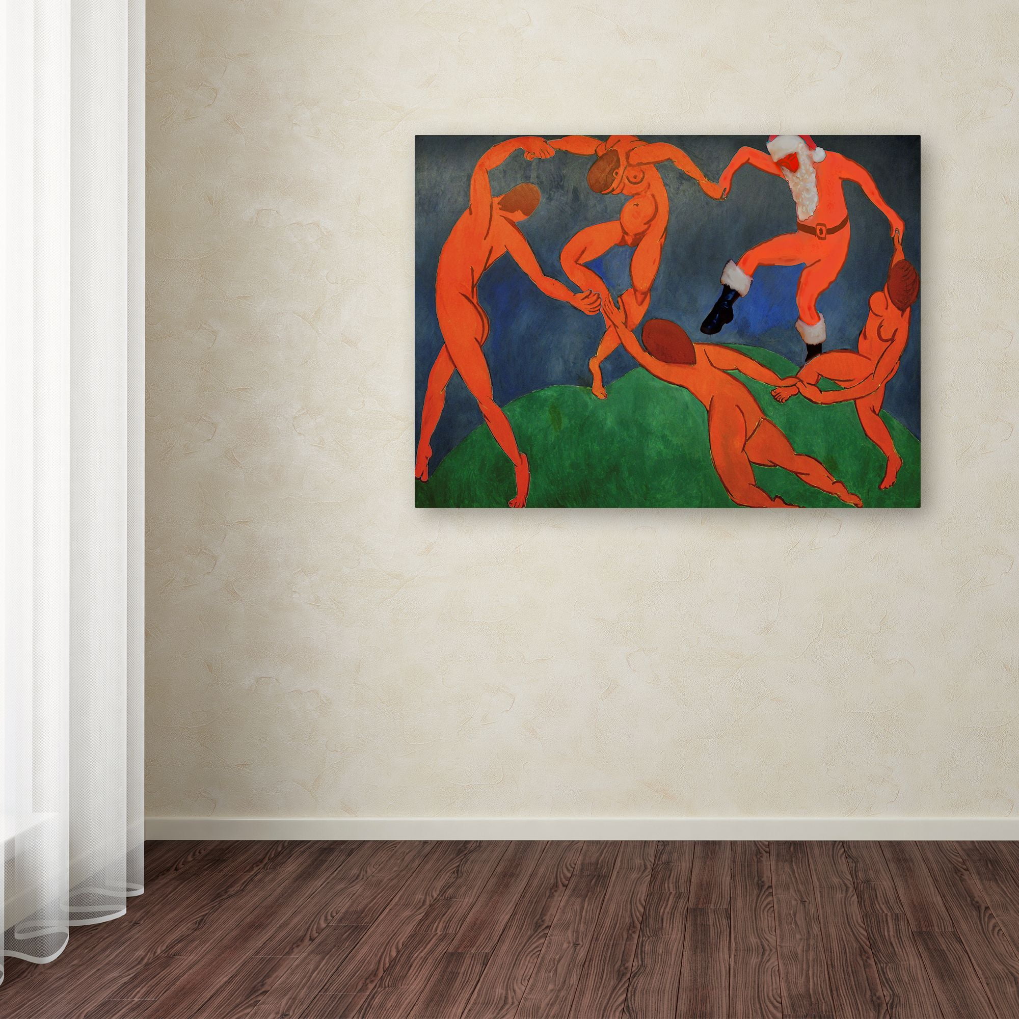 Trademark Fine Art 'Matisse-The Dance' Canvas Art by Ed Wheeler