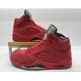 thumbnail image 1 of Ni - ke Ni - ke Air Jordan 5 V Retro “Red Suede” 2017 Mens Size 8, 1 of 5
