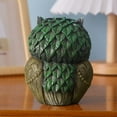 thumbnail image 7 of Owl Statue Home Decors Accents Small Sculptures Lovely Owl Figurines Bedroom Office Decors Gift for Birds Lover, 7 of 7