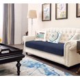 thumbnail image 2 of Housse de Coussin Extensible Housse de Coussin de Canapé Protecteur de Meubles Housse de Siège de Canapé pour Canapé 1 Pce Housses de Coussin pour Canapé, Bleu Marine, 2 of 7