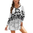 thumbnail image 1 of Notes de Musique Nœud Cœur Robe Évasée Design Mode Grande Taille Robe Ample Musique C'est la Vie Musicien Chantant Chanteur, 1 of 5