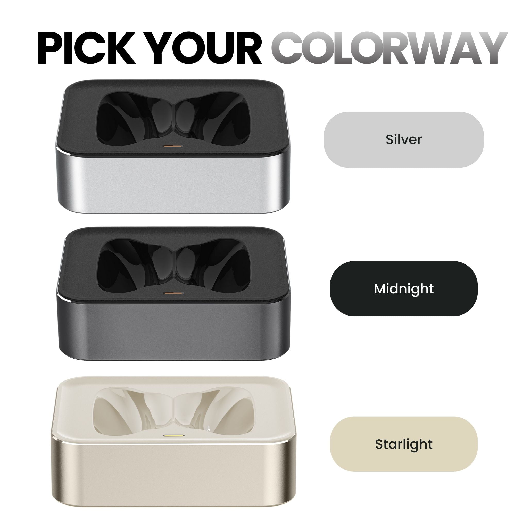 Ultra Supply Co - Wireless Charging Dock for AirPods Max – Compatible with Lightning & USB-C