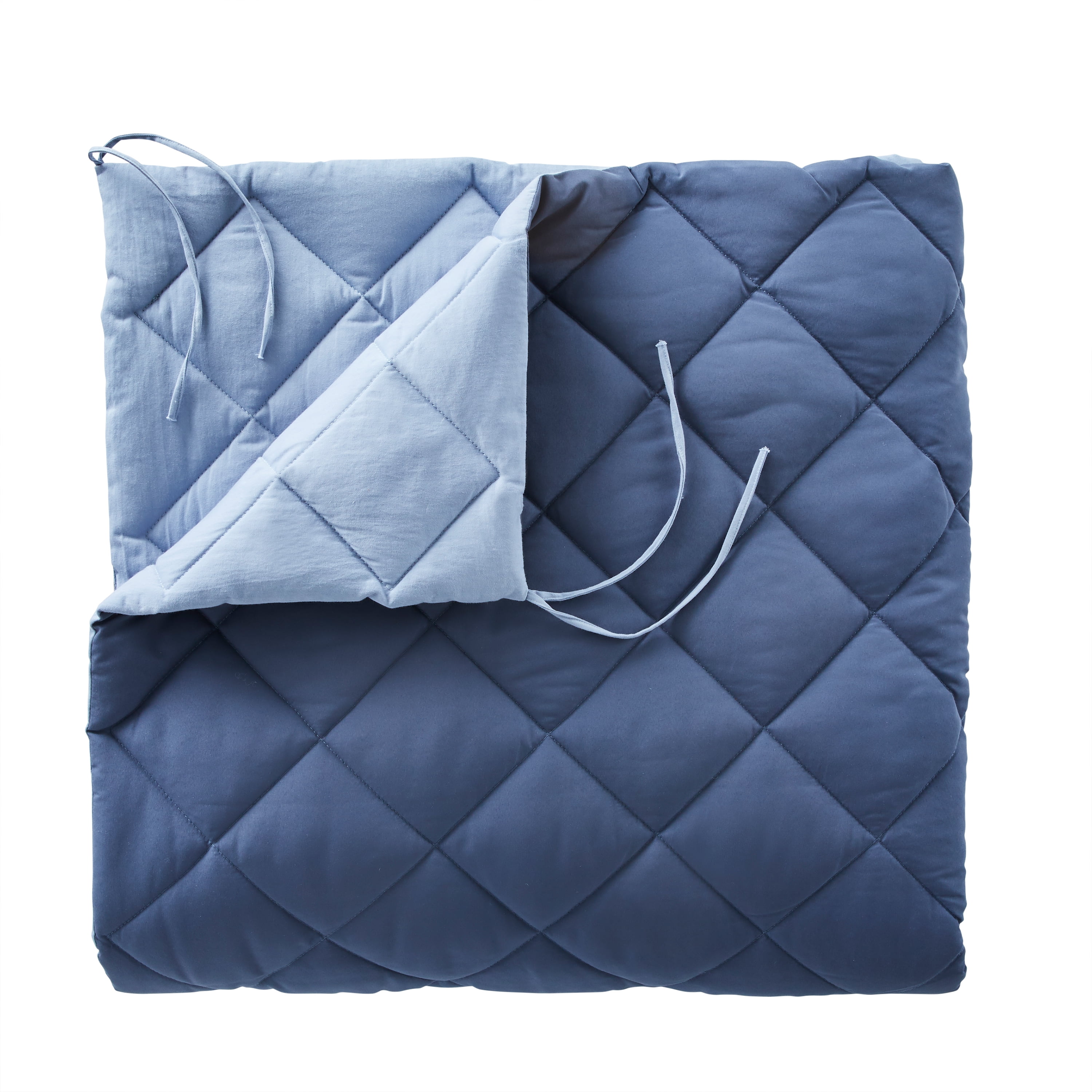 Better Homes & Gardens Down Alternative Comforter, Full/Queen - Blue, Reversible