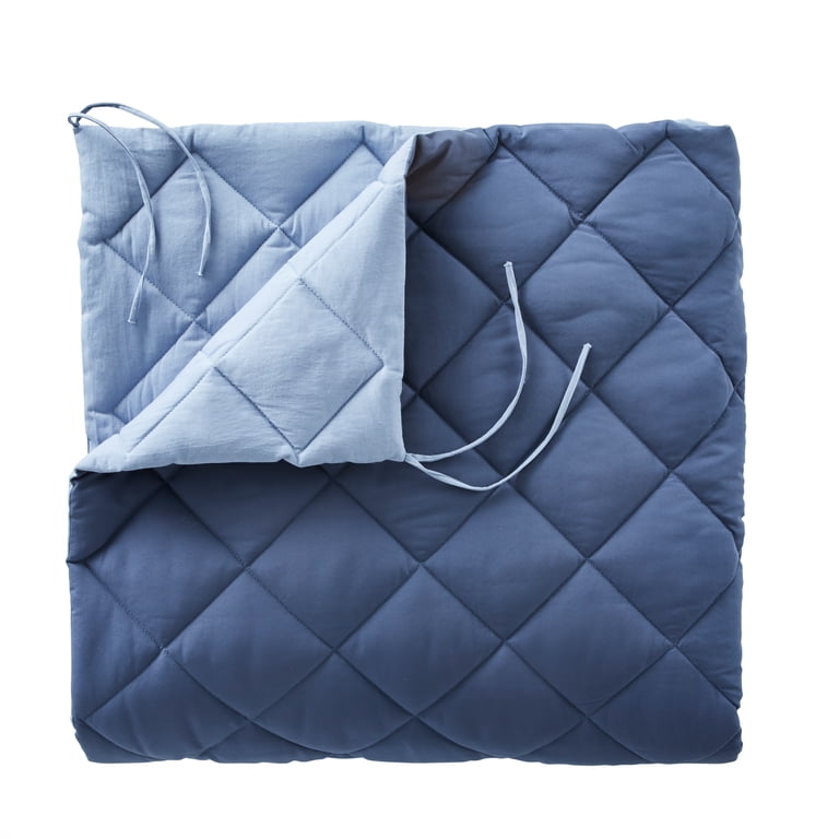 Better Homes & Gardens Full/Queen Reversible Comforter Blue photo 8