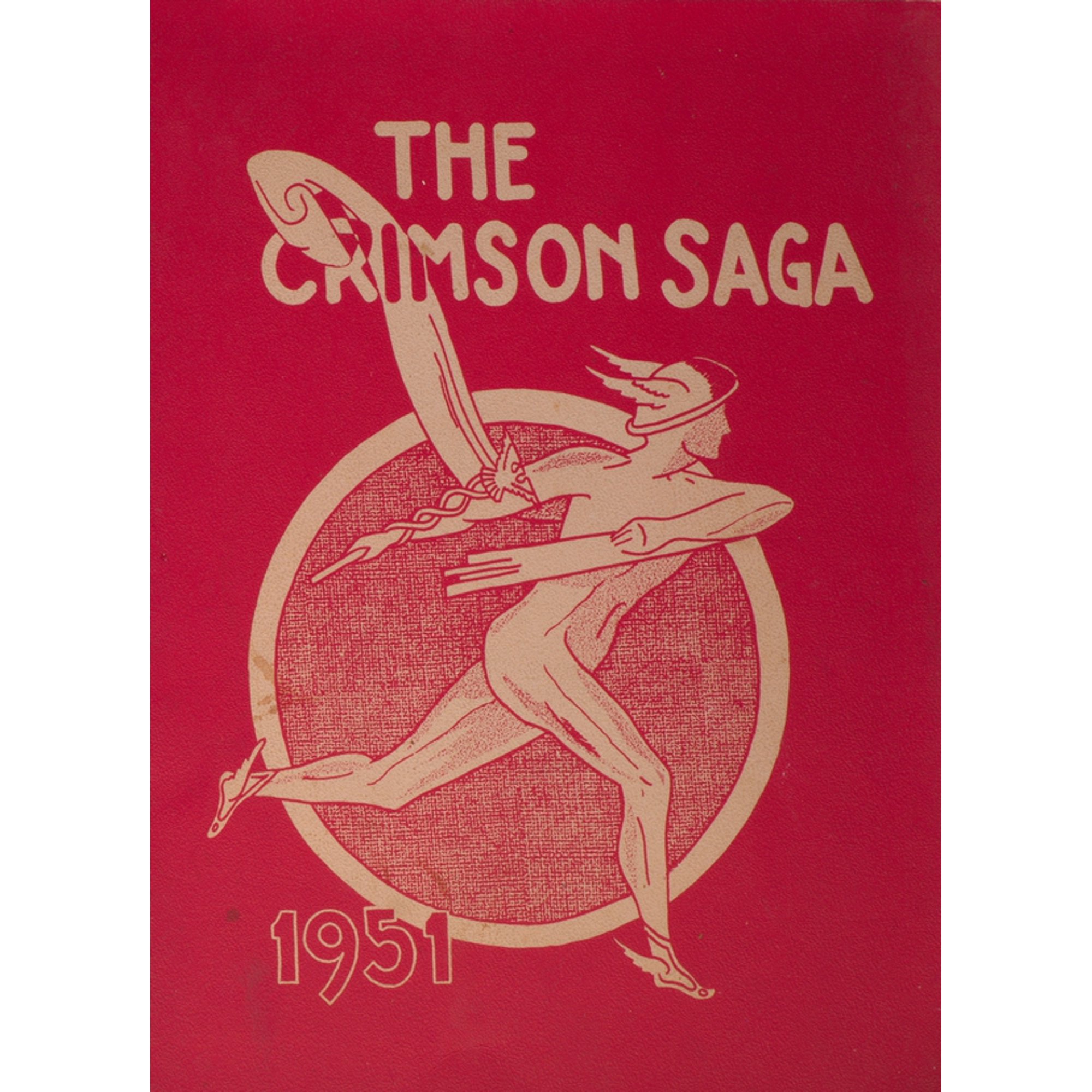 (Custom Reprint) Yearbook: 1951 Laurens Central High School - Crimson Saga Yearbook (Laurens NY)