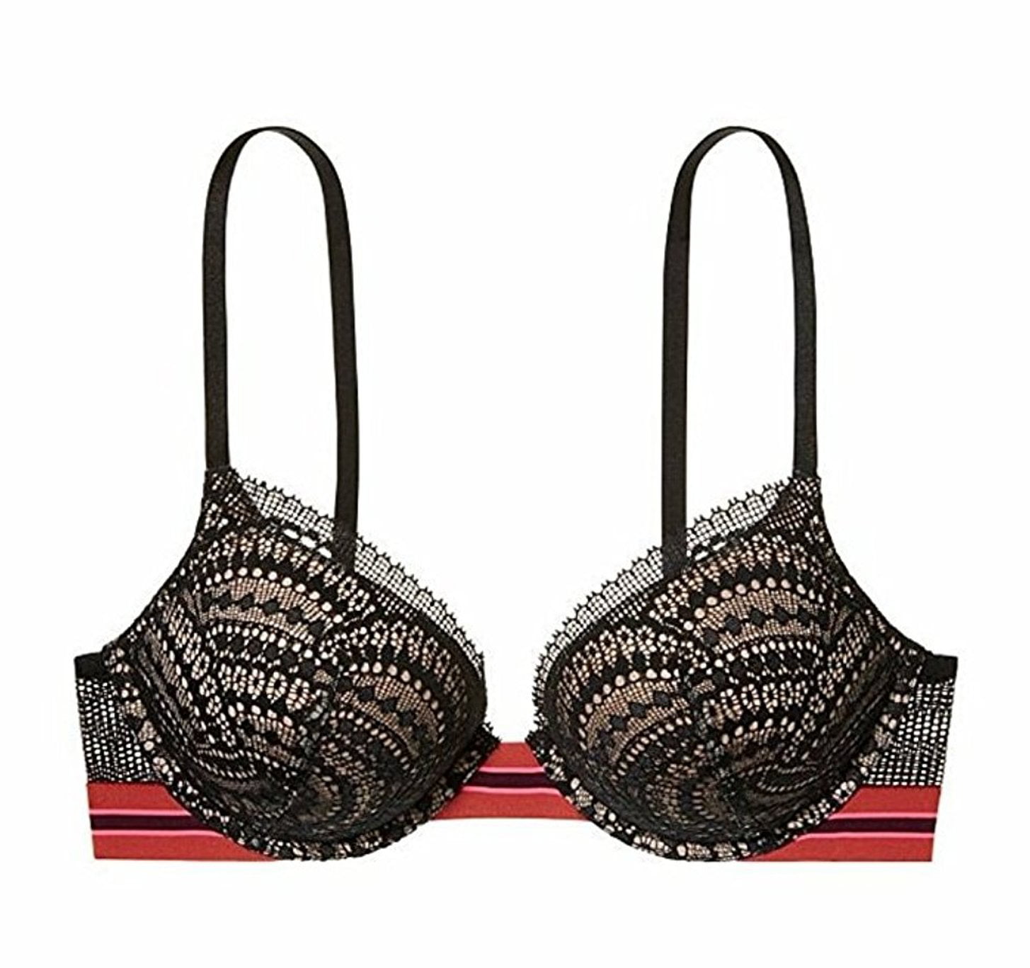Buy Victoria's Secret Bombshell Miraculous Plunge Add 2 Cups Bra  Nude/Rosewood 38C Online at desertcartOMAN