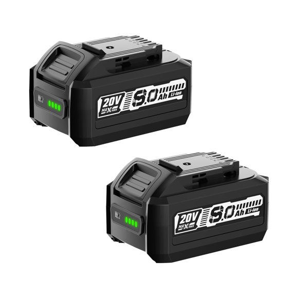 Batería VERVEWAVE de ion de litio 8.0 Ah para Dewalt 20V Max