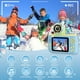 thumbnail image 2 of Cámara Makolle para niños pequeños de 3 a 8 años con tarjeta SD de 32 GB, azul, 2 of 6