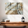 thumbnail image 2 of Elephant Stock Rhythm Abstract Wall Art - Horizontal Canvas Wall Art - Living Room Wall Decor - Abstract Canvas - Black And Gold Decor By Eva Watts - 24" x 16", 2 of 8