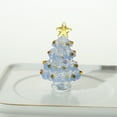 thumbnail image 5 of Crystal Christmas Tree Figurine Mini Artificial Glass Tree for Holiday Decor,Miniature Trees Tabletop Ornaments Centerpieces,Festival Gifts for Christmas Home Decor Craft Party(4PC-Dark Blue), 5 of 6