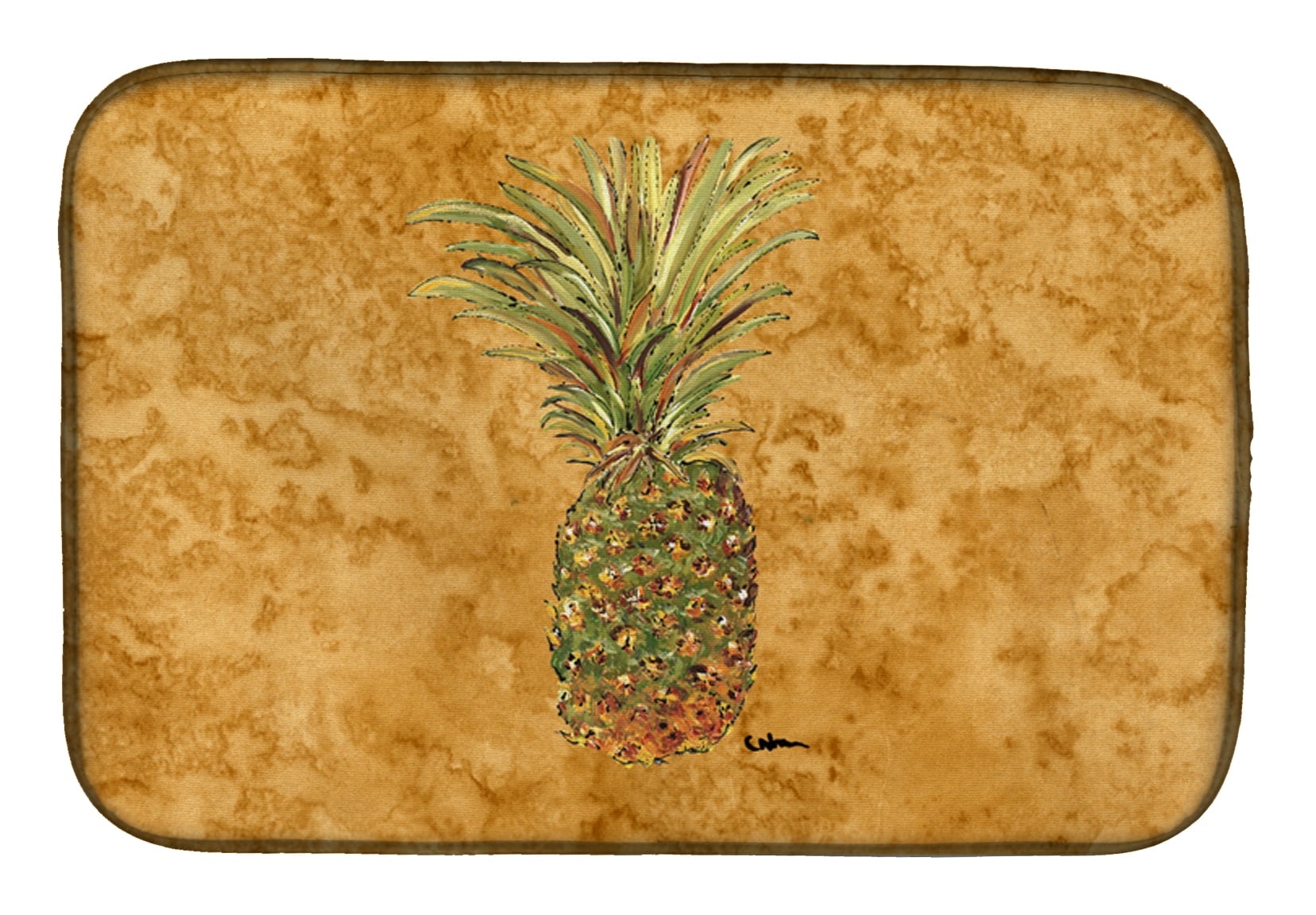 pineapple changing mat