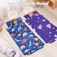 thumbnail image 6 of Toddler Nap Mat,  Caveen Sleeping Bag with Blanket and Removable Pillow, Portable Slumber Bags for Daycare and Travel, Easy to Roll, 55"x22", Grey, 6 of 9