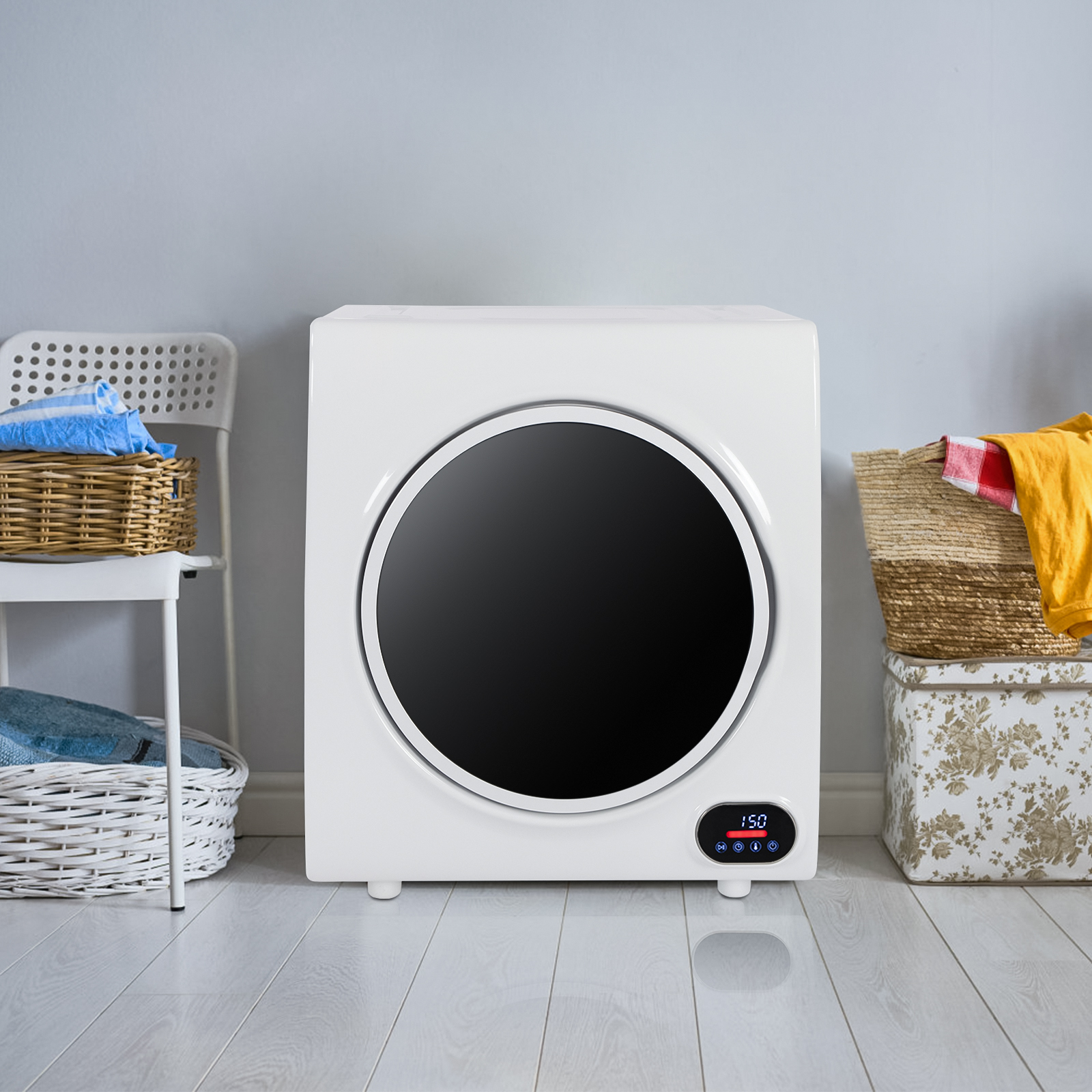 ZOKOP GYJ40-88C1-E Compact Portable Household Clothes Dryer 2.6