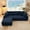 Navy Blue, variant on 103" Modular Sectional Couch with L-Shape Chaise, Modern Boneless Couch for Living Room, Sofa in A Box, Oversized Sofa Sleeper with Deep Seat, No Assembly Required