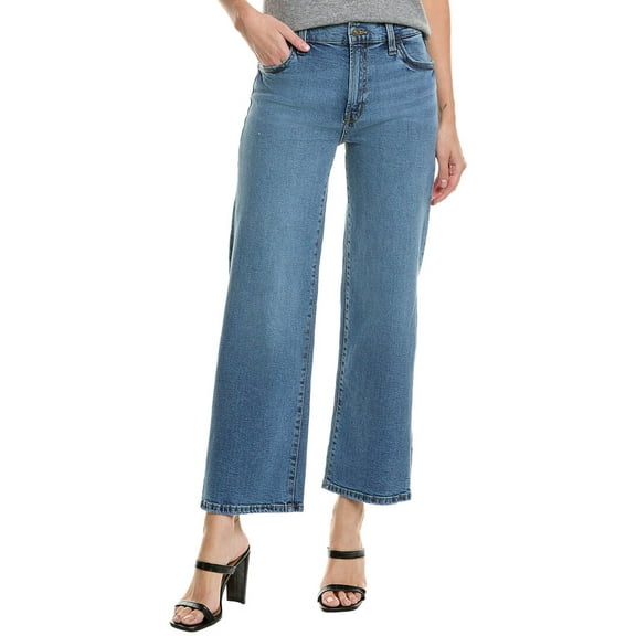 HUDSON Jeans womens  Rosalie High-Rise Alcott Wide Leg Ankle Jean, 34, Blue
