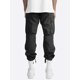 thumbnail image 3 of Pantalones cargo holgados, largos, informales, multibolsillos, de algodón y lino, cómodos para el trabajo para hombre, 3 of 4