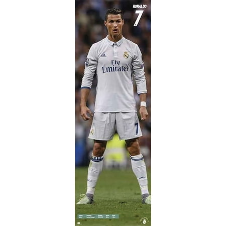 Real Madrid - Door Poster / Print (Cristiano Ronaldo #7) (Size: 21