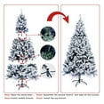 thumbnail image 5 of Home Christmas Tree, Frstival Atmosphere Tree Decoration, Metal Frame Xmas Tree - Multiple Size / Multicolor, 5 of 8