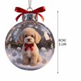 thumbnail image 4 of 2026 Wildlife Wonders Collection Crystal Acrylic Ornament, Vivid 2D Flat Animal Woodland Christmas Ornaments, Clear Christmas Balls, Western Christmas Tree Ornaments, 4 of 6