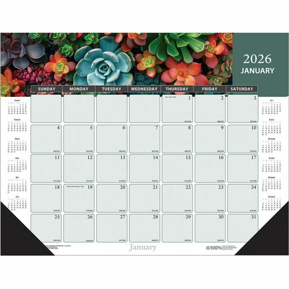 House of Doolittle  Desk Pad Calendar 121