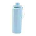thumbnail image 4 of Botella de agua plegable, botella deportiva de silicona. Azul, 4 of 9