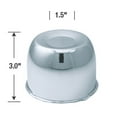 thumbnail image 1 of Gorilla Capuchon Central de Roue HC202STA Couvre-Moyeu; Diamètre 4-1/4 Pouce; Hauteur 3 Pouces; Style Fermé; Chromé; Acier; Simple, 1 of 2