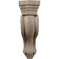 thumbnail image 2 of Ekena Millwork 3 7/8"W x 8"D x 13"H Boston Traditional Scroll Corbel, Walnut, 2 of 4
