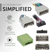 Metra WM-CH13-SWC Aftermarket Radio Wire Harness and Data Interface and for Chrysler/Dodge/Jeep 2004-2009