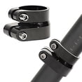 thumbnail image 2 of Lightweight Aluminum Bike Seat Post Clamp Ensures Stability during Rides Comfortable Quick Release Seat Tube Collar, 2 of 11