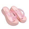 thumbnail image 7 of Willtoo Women's Summer Jelly Flip Flops Sandals Casual Comfortable Thick Sole Sandals for Outdoor Beach Walking and Daily Wear, 7 of 7