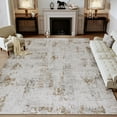 thumbnail image 1 of Modern Abstract Area Rug Carpet X Rugs for Living RoomMachine Washable Rugs for Bedroom Dining Living Room Rug Grey MultiColor, 1 of 7
