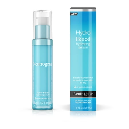 Neutrogena Hydro Boost Hydrating Hyaluronic Acid Serum, 1 fl. (Best Night Serum For Acne Prone Skin)