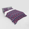 thumbnail image 3 of Ambesonne Floral Bedding Set 3 Pcs, Spring Flowers Blossom, Twin XL, Multicolor, 3 of 3