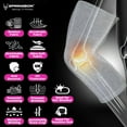 thumbnail image 4 of SPRINGBOK FITNESS Knee Brace for Men and Women (Pair) Ultimate Support and Relief for Knee Pain Crafted from 100% Breathable Bamboo Fabric, 4 of 5