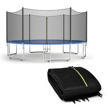Yardi Yarda 15 FT Trampoline Safety Replacement Protection Enclosure Net, Bounce Trampoline for Garden, Park