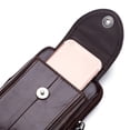 thumbnail image 4 of PACK Men Cinturón de Cuero Bolsita Bag de Cintura Fanny Pack Teléfono Con Bucle de Cinturón, 4 of 7