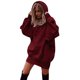 thumbnail image 2 of ICHUANYI liquidación mujer moda Color ropa sudaderas con capucha pulóver abrigo Sudadera con capucha ICHUANYI WER2023082202753, 2 of 8