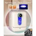 thumbnail image 5 of Baby Bottle Washer and Sterilizer and Dryer, 131-167°F High Temperature Sterilize for Baby Stuff, 3.2L Water Tank to Clean Bottles, Pump Part &Pacifiers&Bowl, Newborn Parents One-Hand Operation, 5 of 8