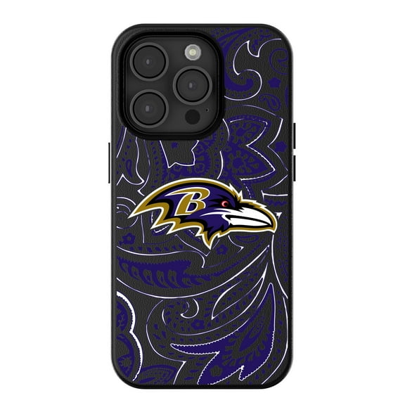 Keyscaper Baltimore Ravens Paisley iPhone Magnetic Bump Case