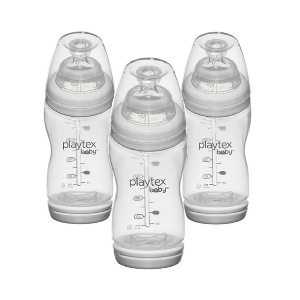 Playtex Baby Ventaire Complete Tummy Comfort Baby Bottles, 9 oz, 3 pk
