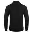 thumbnail image 5 of COOFANDY Men 1/4 Zip Polo Sweatshirt Long Sleeve Lightweight Collar Pullovers for Spring Fall Winter, 5 of 7